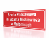 Tablca informacyjna Szkoła Podstawowa